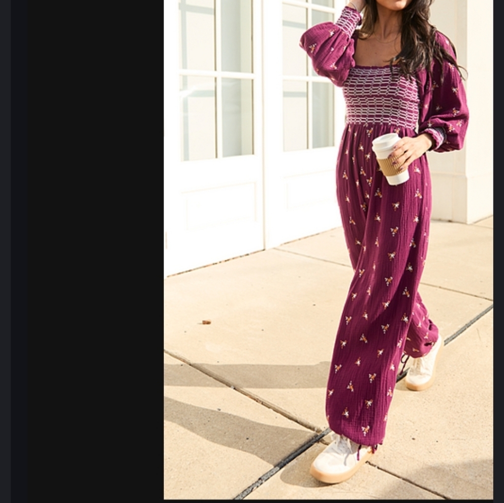 Women's Purple Jumpsuit
